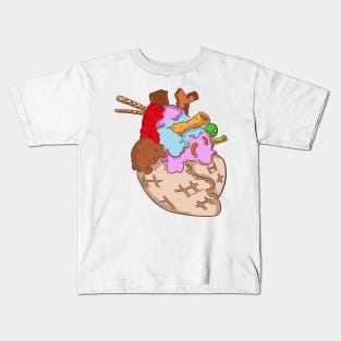 Candy Heart Kids T-Shirt